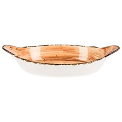 Блюдо овальное 22*11,5*3,2 см 150 мл с ручками   P.L. Proff Cuisine [6]