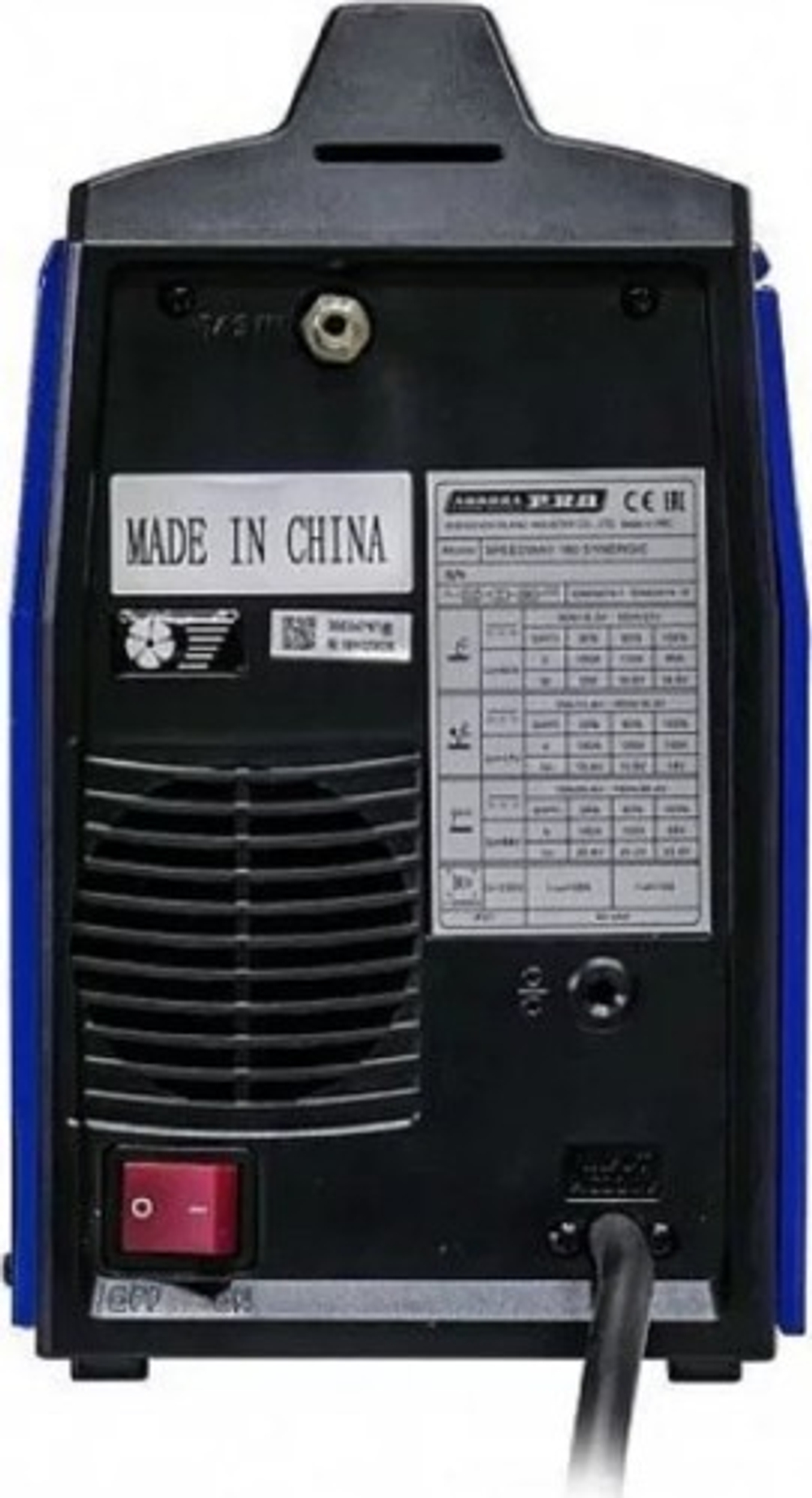 Сварочный полуавтомат AURORA SPEEDWAY 160 SYNERGIC многофункциональный (MIG/MAG, MMA, TIG DC) 16335