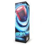 Инновационный вибромастурбатор с ротацией и фрикциями (Цвет: черный с красным)