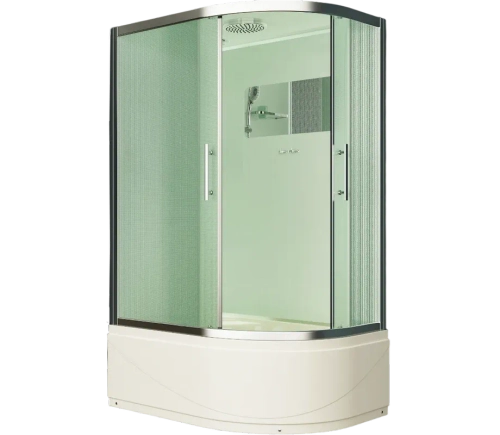 Душевая кабина Esbano (Эсбано) EST-129CRB L, с высоким поддоном, 120x90x210