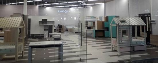 Кровать-домик АМИ-2 (крыша двускатная) правая