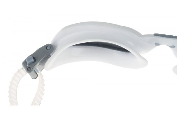 Очки для плавания Seac Aquatech тонированные стекла белый/серебристый