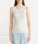 Топ Marc Cain - серебряный(WC 61.17 J37)