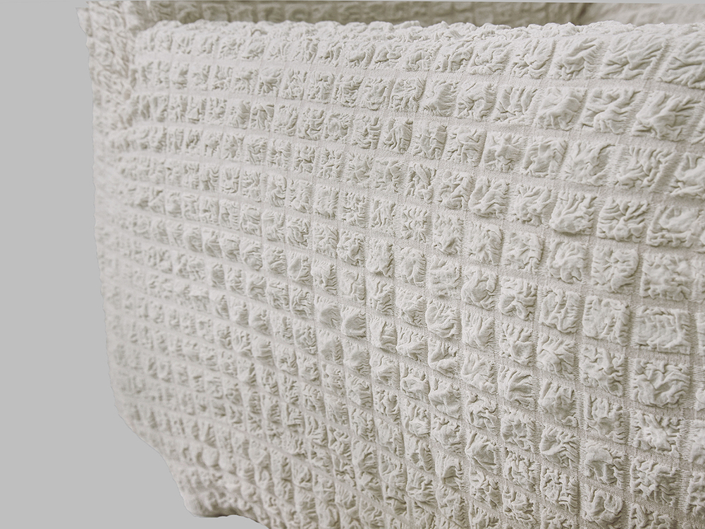 Чехол на кресло без оборки Модерн, цвет Кремовый