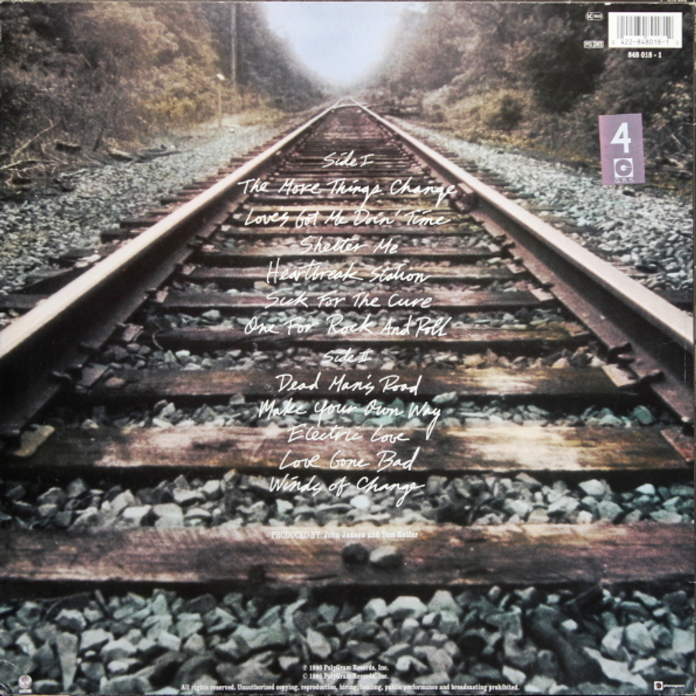 Cinderella / Heartbreak Station (LP)