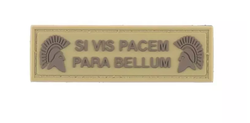 Si vis pacem parabellum PVC спартанец тан