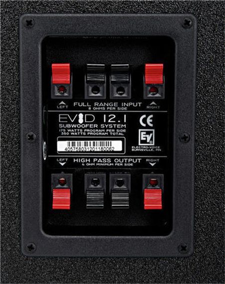 Electro-Voice EVID-S12.1B сабвуфер 12