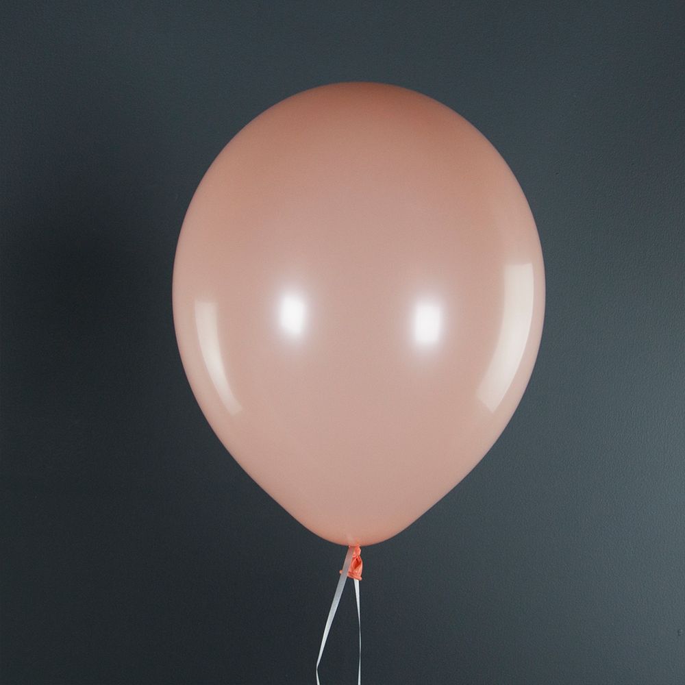 Шар (12''/30 см) Персиковый (H7/016), пастель, 100 шт.