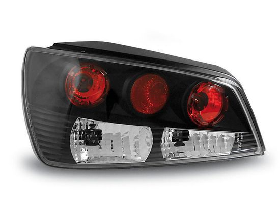 Задние фонари black для Peugeot 306