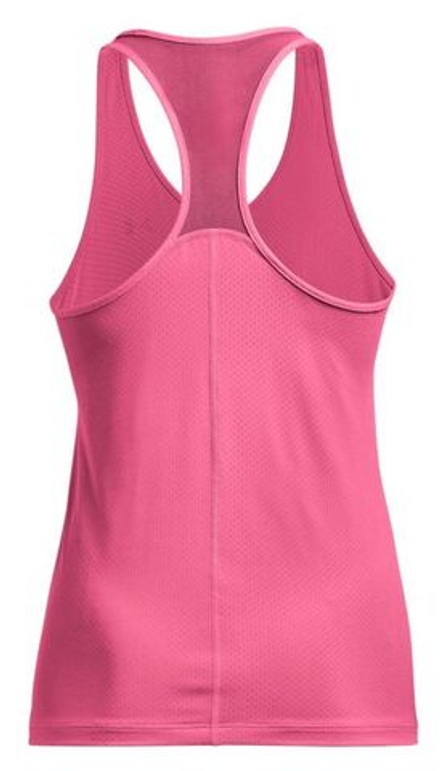 Топ теннисный Under Armour HeatGear Armour Racer Tank - pink punk/metallic silver