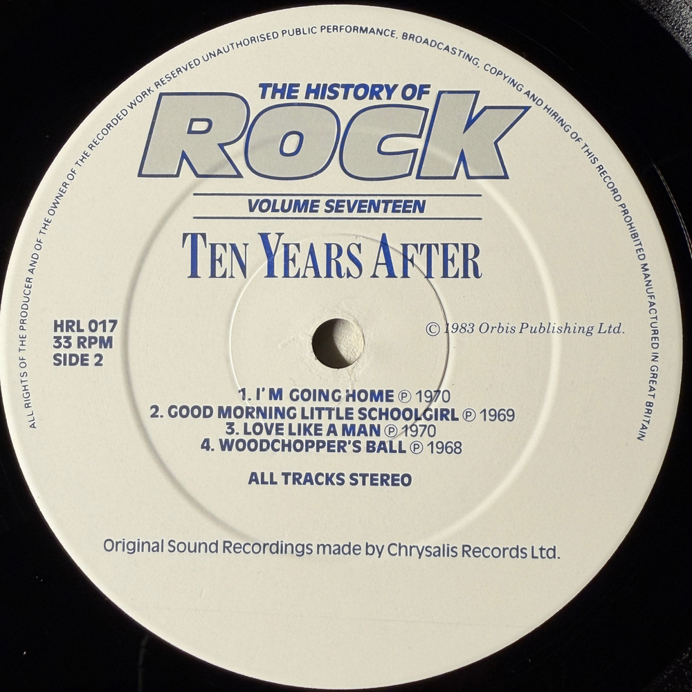 Сборник History Of Rock 17 2LP (Англия 1983г.)