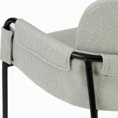 Лаунж-кресло Lok, светло-серое