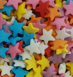 Звездочки разноцветные 100 гр