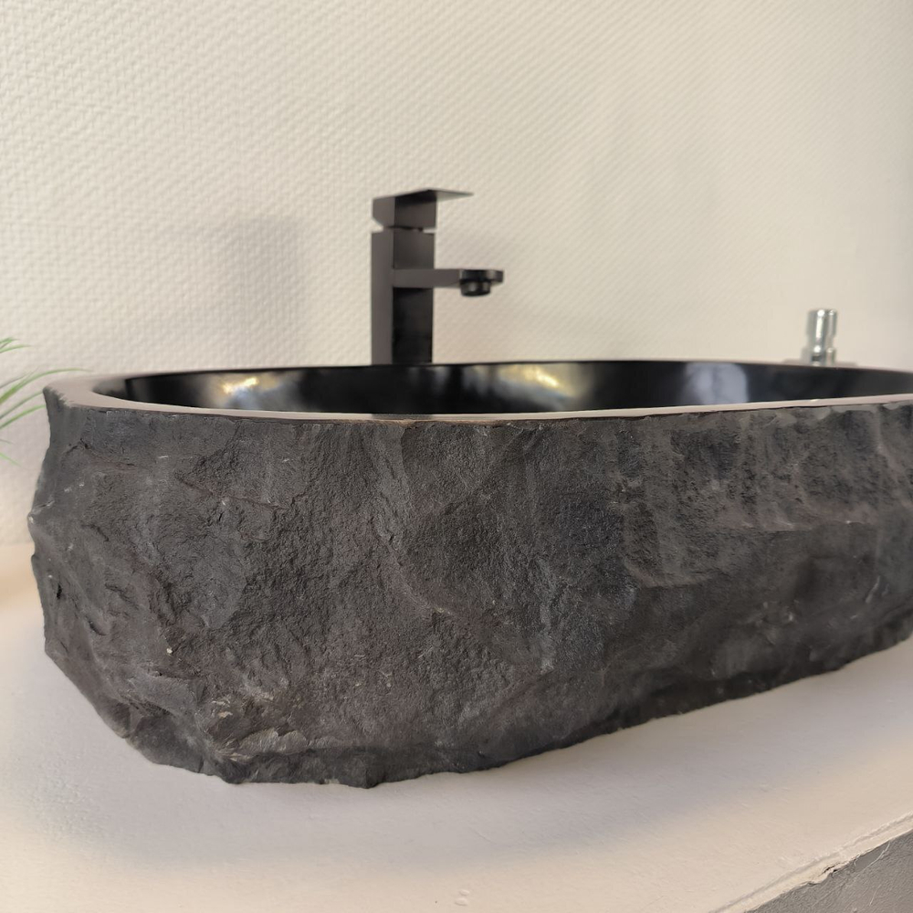 Раковина из андезита Erozy Black EA-64852 60*41*16 0039