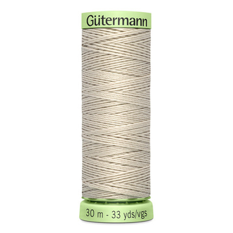Нить Top Stitch 30/30 м для декоративной отстрочки, Gutermann, 299 св.серо-бежевый