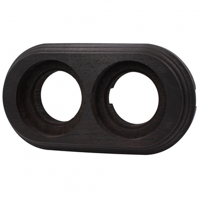 Рамка 2 постовая (Угольно-черный на бревно 280 мм) BFC28-620-119