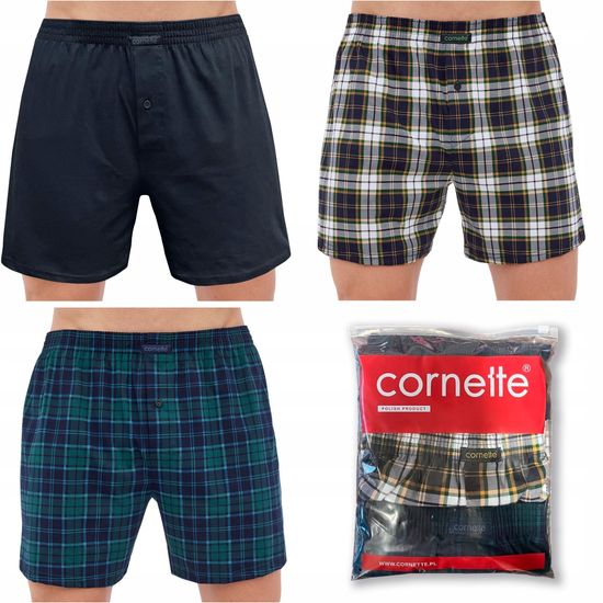 Трусы (3 шт) мужские семейные Cornette Comfort 945/03