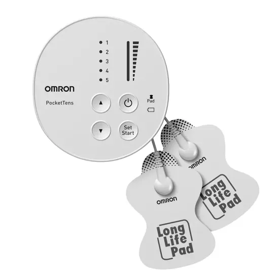 Массажер Omron Pocket Tens HV-F013-E бабочка миостимулирующий