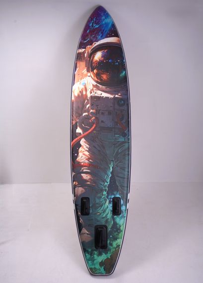 Сапборд надувной GW Космонавт с сидением увеличенный 366x83x15 см