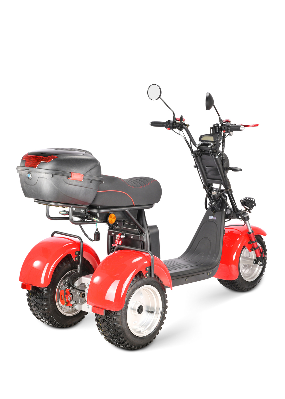 Электроскутер WHITE SIBERIA IKRA 178W Red