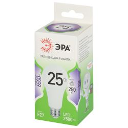 Лампа светодиодная ЭРА GREEN LINE LED A60-25W-865-E27 GL E27 25 Вт груша холодный свет | Лампы cветодиодные Груша (A)