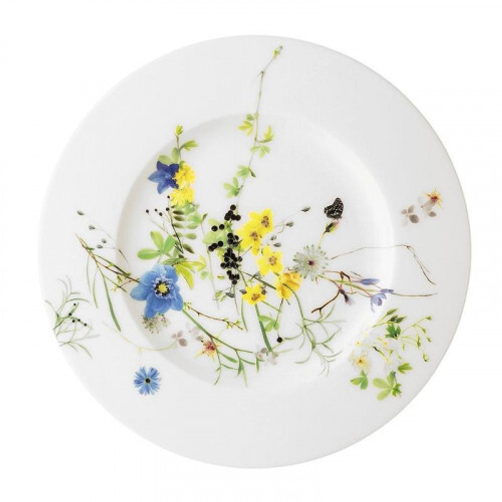 Тарелка для хлеба/завтрака Rosenthal Brillance Fleurs des Alpes Coup 19см