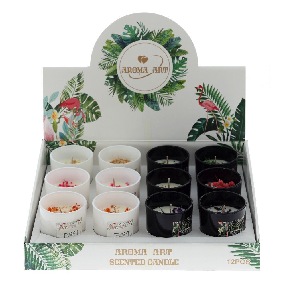 GAEM Свеча ароматическая (блок микс 12шт), L7 W7 H8 см, 2в.