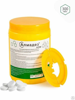 Алмадез-ХЛОР Таблетки №300; 3,4 г, банка 1кг