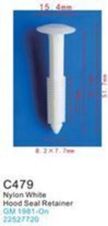 Клипса для крепления внутренней обшивки а/м GM пластиковая (100шт/уп.) Forsage клипса C0479( GM )