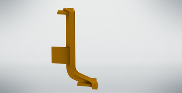 Уголок наружный для L профиля  №17 (золото)