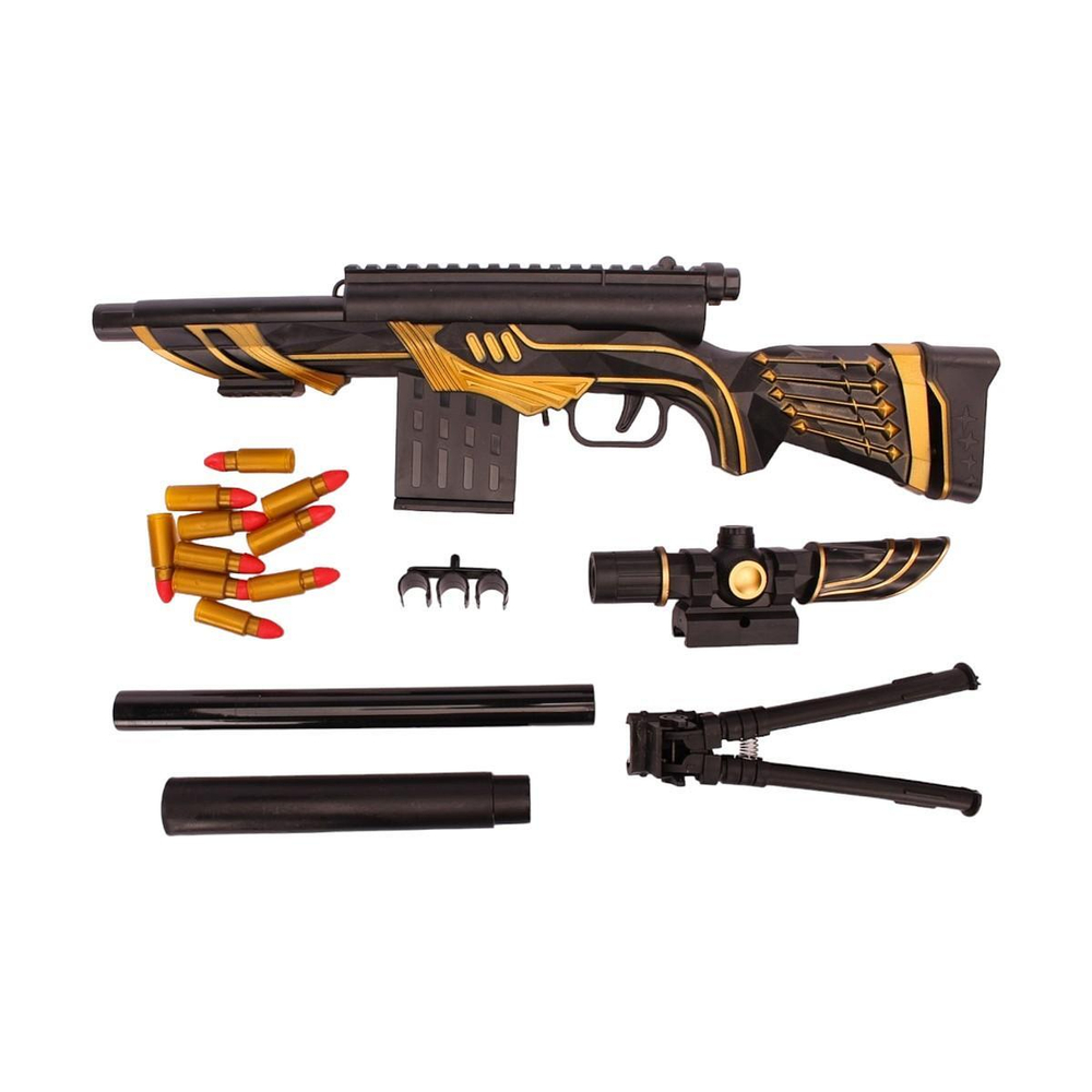 Автомат с мягк.пулями, пакет 138