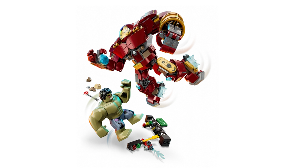 Конструктор LEGO DC Batman 76343 Epic Battle Hulkbuster vs. The Hulk