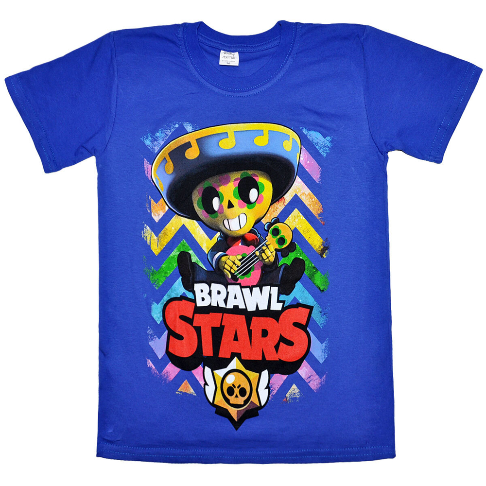 Футболка подростковая "Brawl Stars - Поко"