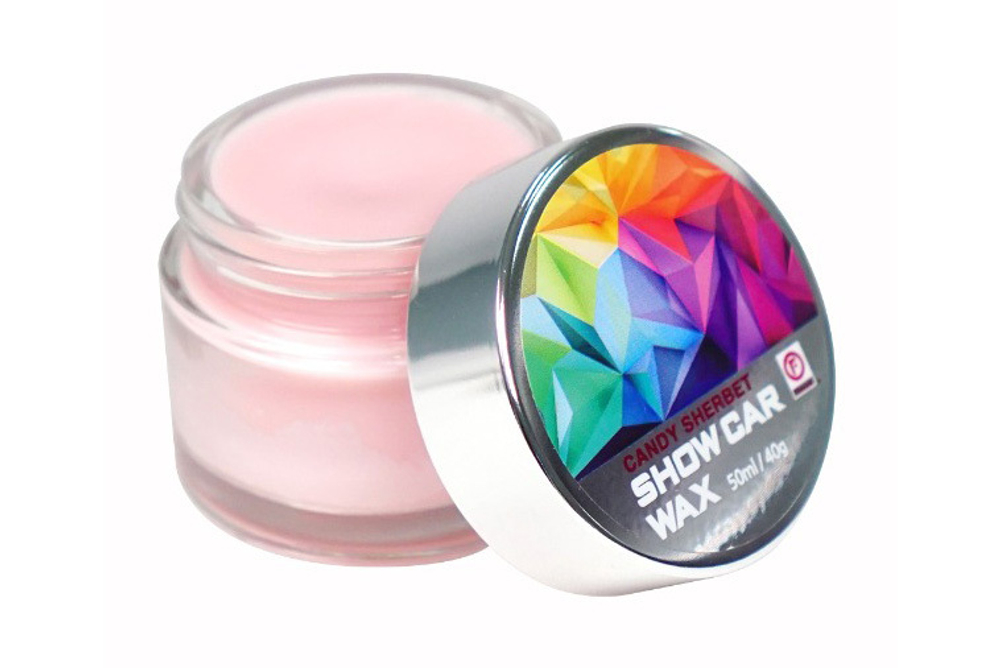 FIREBALL Воск карнауба CANDY SHERBET T1 +SiO2 50мл Show Car Wax (стекло)
