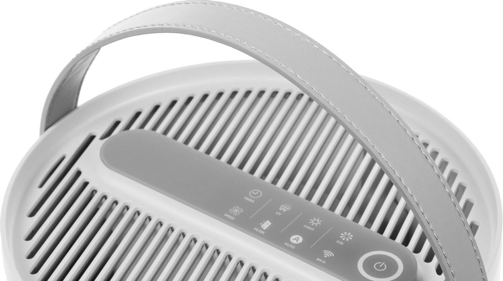 Воздухоочиститель Funai Yakata Hap-Y300S01W,  до 40м2,  с ионизацией, белый/серый