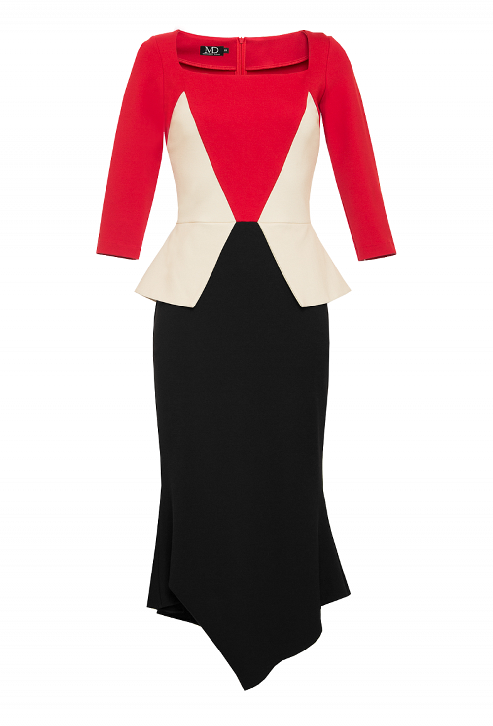 Платье с баской 11 -18SS