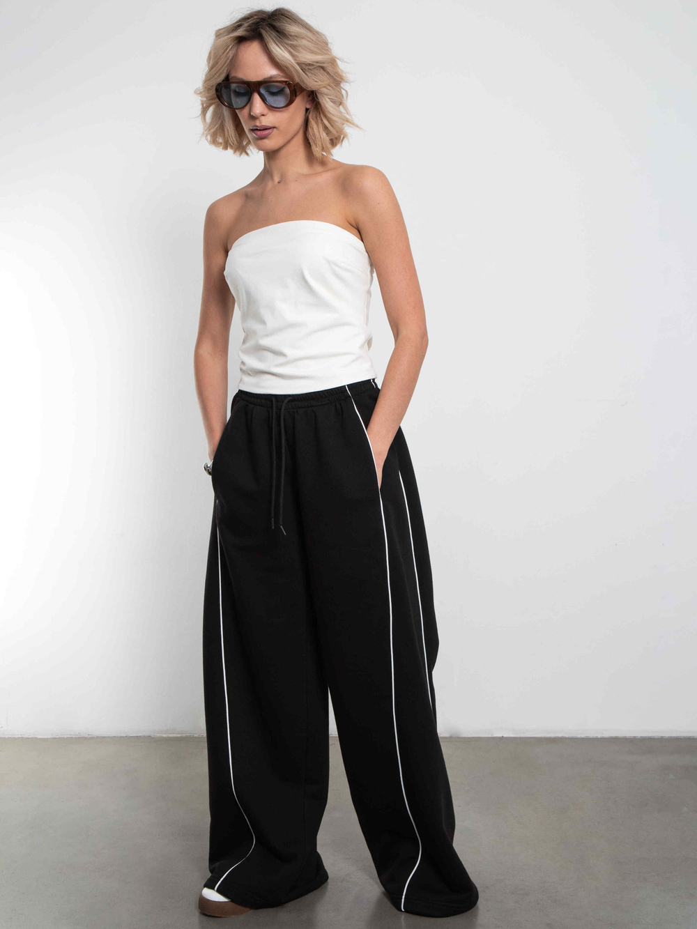 Брюки Линия света (черный)