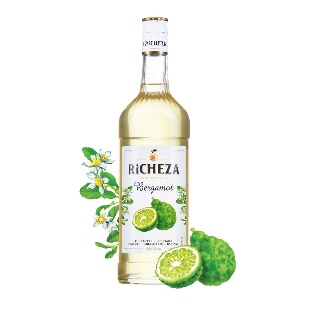 Сироп RiCHEZA Бергамот стекло (1л), шт