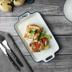 Блюдо прямоугольное 28,7*16,4 см h2,8 см 560 мл с ручками   P.L. Proff Cuisine [6]