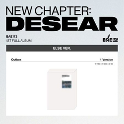 Альбом BAE173 - NEW CHAPTER : DESEAR 1st Full Album ELSE (EVER) Version