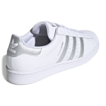 Кроссовки Adidas Originals  Superstar White Silver Metallic