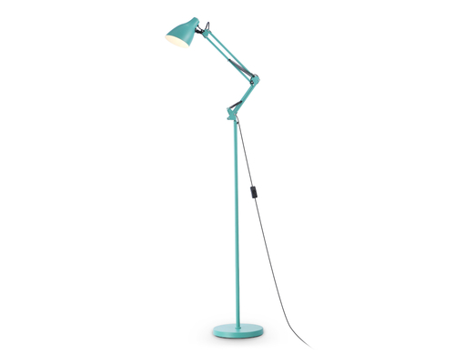 Светильник напольный с выключателем на проводе TR97649 GN зеленый  E27 max 40W D120*1750