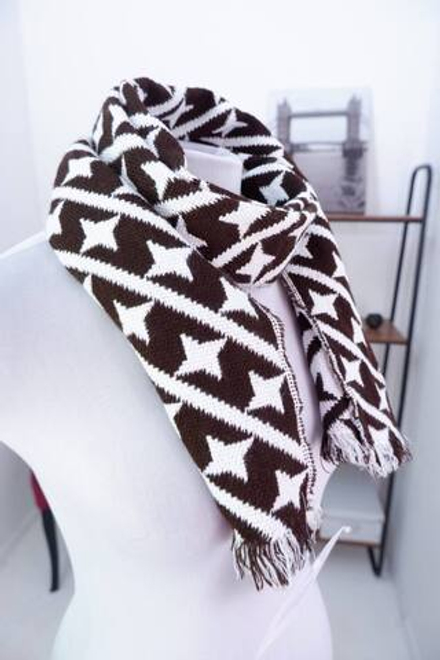 Шарф монохромный