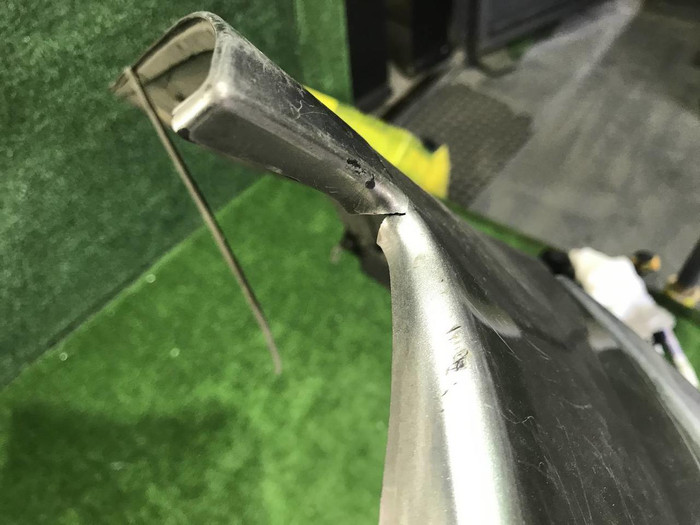 Юбка заднего бампера Lexus LX 3 (15-23) Modellista