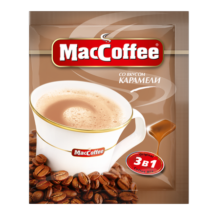 Кофе MacCoffe Карамель 3в1 20 гр