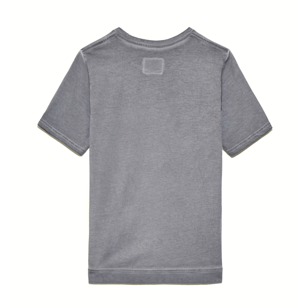 Slim Fit TSHRT GMD Vintage Effect Light Grey