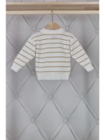 Костюм вязаный детский "Полоска"