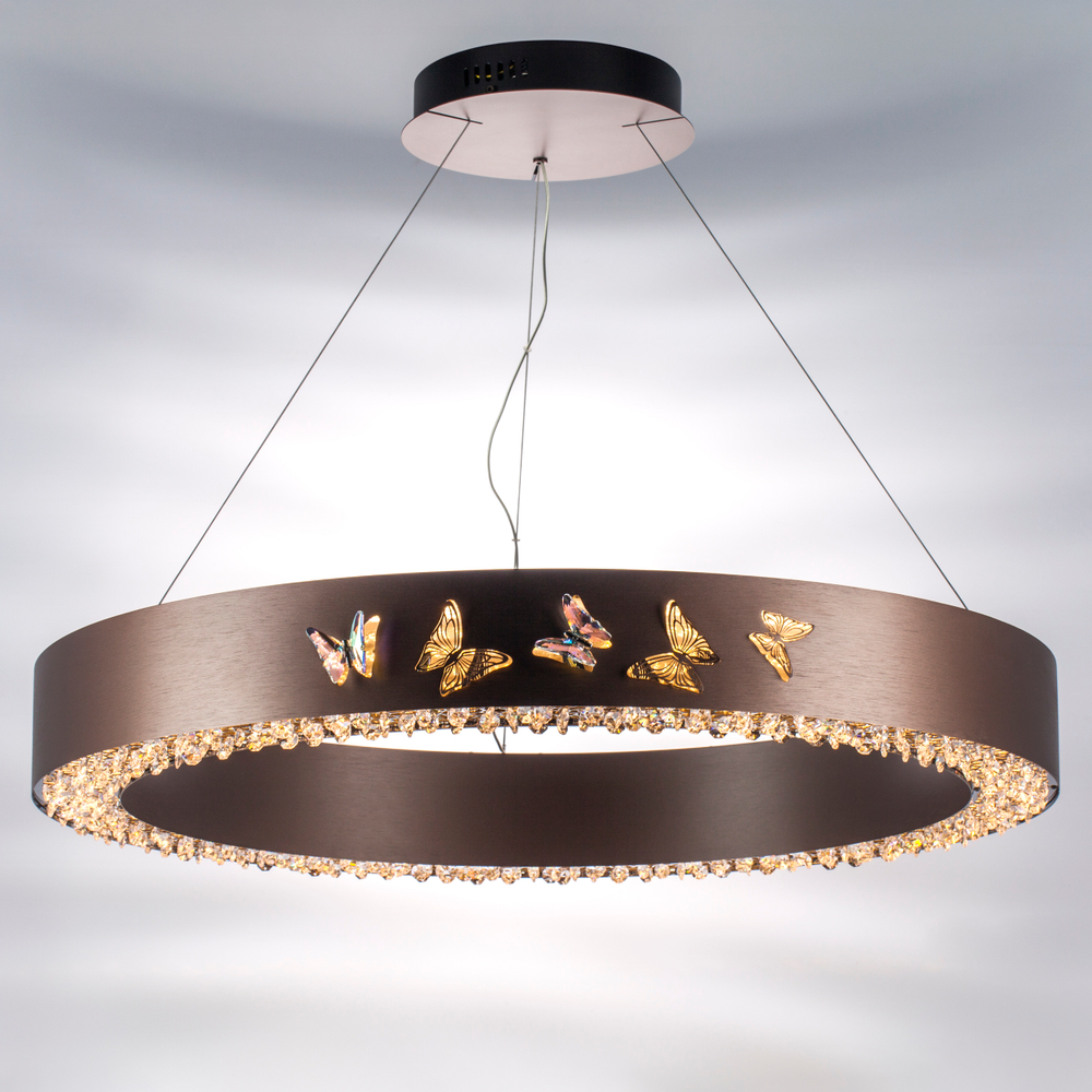 701181 Люстра FARAONE 78W LED 7733LM БРОНЗА 3000K