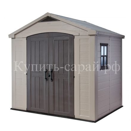 Пластиковый хозблок Keter Factor 8x6