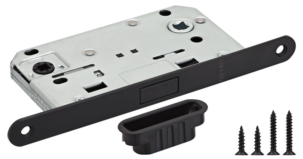 Защелка сантехническая магнитная Rucetti RM1895 BL Цвет - черный